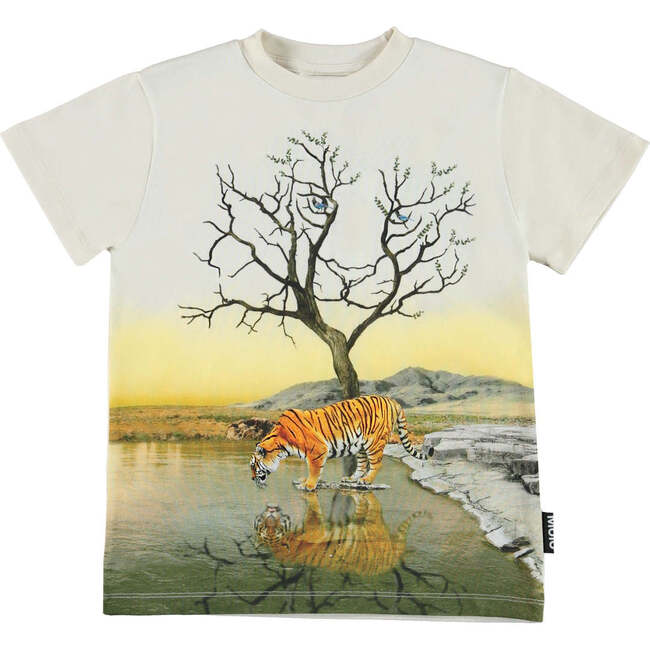 Tiger Graphic T-Shirt, White