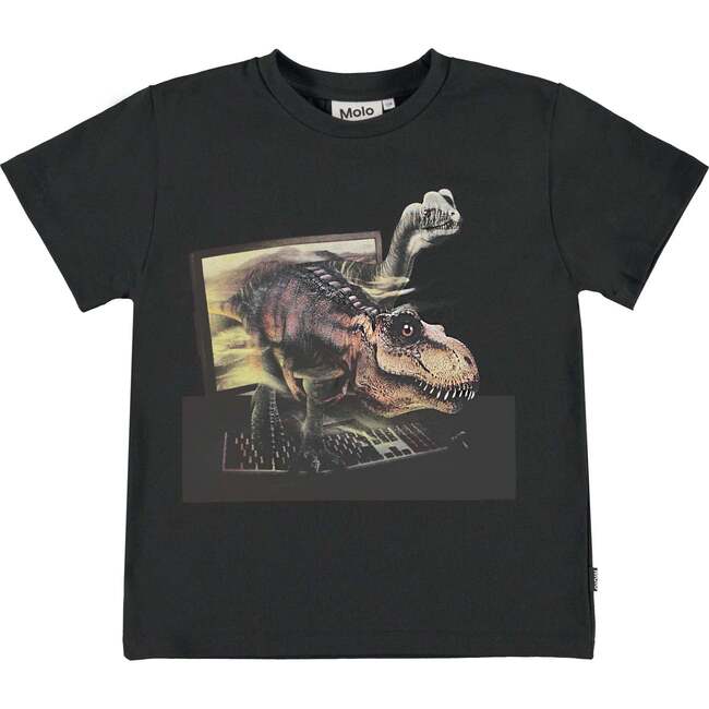 Dino Earth T-Shirt, Black