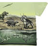 Dino Earth T-Shirt, Green - Tees - 3