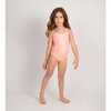 Star Print Bathing Suit, Pink - One Pieces - 3