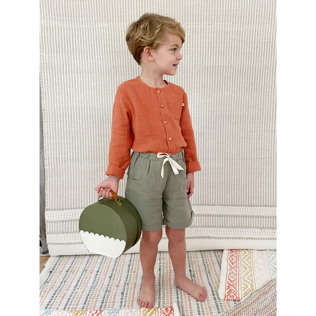 Gaston Shirt, Rouille - Shirts - 2