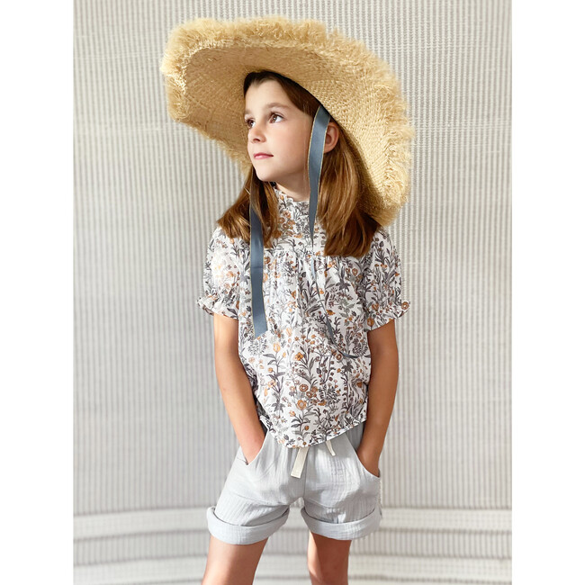 Sidonie Blouse, Jaune Capucine - Blouses - 2