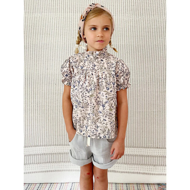 Sidonie Blouse, Rose Pivoine - Blouses - 2