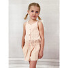 Aphrodite Romper, Vichy Abricot - Rompers - 2