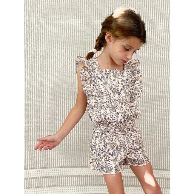 Agapanthe Romper, Rose Pivoine - Rompers - 2