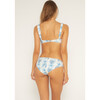 Women's Jessa Bikini Bottom, Blue Fan Palm - Two Pieces - 4