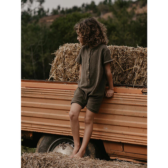 The Daily Playsuit, Olive - Rompers - 4