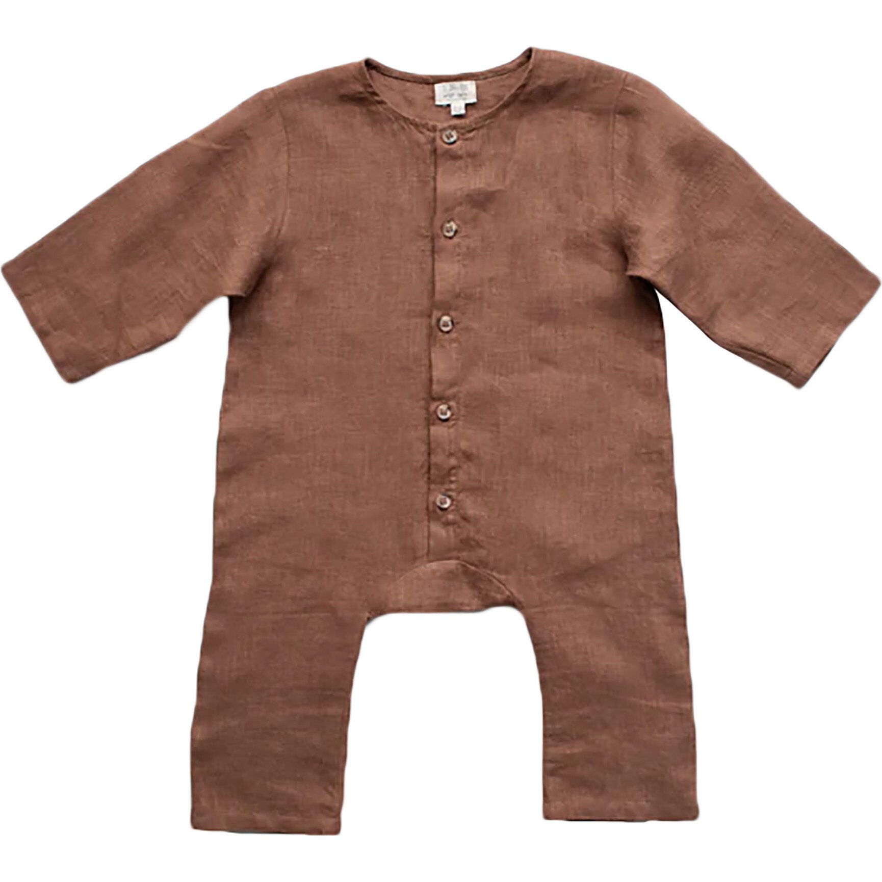 The Simple Folk 2024 The Valentine Playsuit in Rust Size 18/24 Month