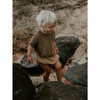 The Terry Boxy Tee, Cinnamon - T-Shirts - 3