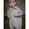 The Boiler Suit, Ecru - Rompers - 4
