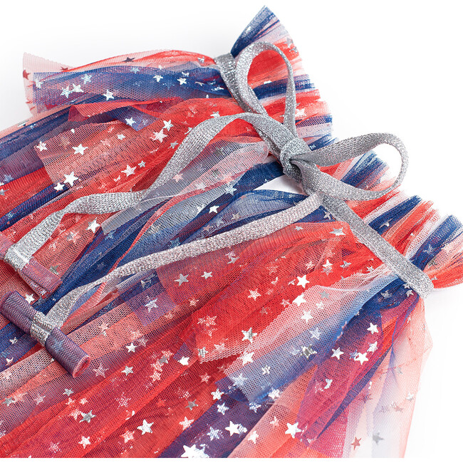 Patriotic Tie Dye Cape - Costume Accessories - 9