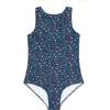 Girls Midnight Vineyard Double Bow One Piece - One Pieces - 1 - thumbnail