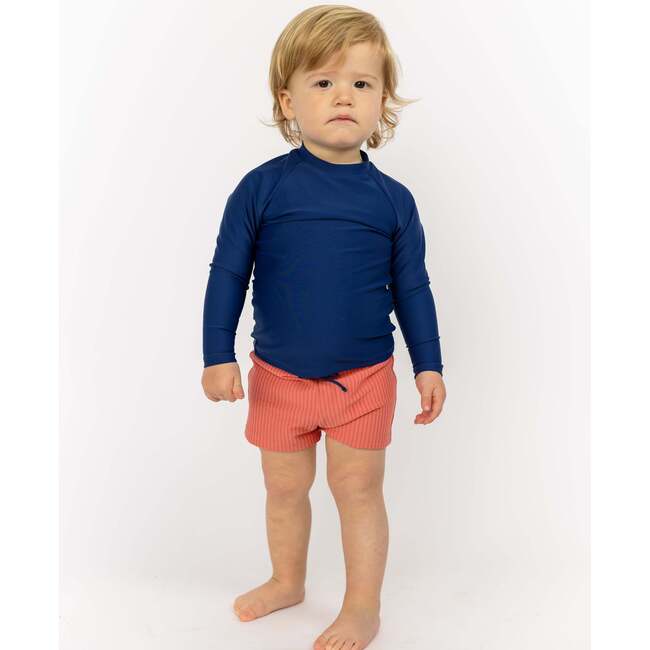 Boys New England Red Brief - Swim Trunks - 3