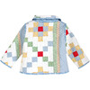 Kids 2y Vintage Quilt Jacket, Coastal Blue Florals - Jackets - 3
