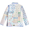 Adult Large Vintage Quilt Jacket, Shabby Chic Florals - Jackets - 2