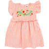 Cece Girl's Dress, Strawberries - Dresses - 1 - thumbnail