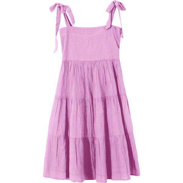 Tiered Dress, Pink - PQ Swim Dresses | Maisonette