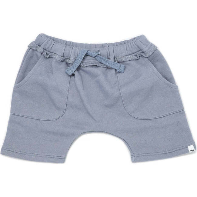 Cotton Pocket Shorts, Fog - Shorts - 1