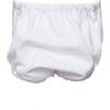 Contrast Trim Diaper Cover, Grey Trim - Bloomers - 1 - thumbnail