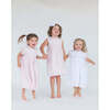 White Smocked Batiste Dress, White - Dresses - 3