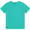 Men's Short Sleeve Rash Vest, Spearmint Green - Rash Guards - 1 - thumbnail