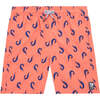 Shrimp Swim Trunk, Coral & Blue - Swim Trunks - 1 - thumbnail