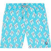 Flip Flop Swim Trunk, Scuba Blue - Swim Trunks - 1 - thumbnail