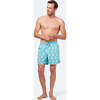 Flip Flop Swim Trunk, Scuba Blue - Swim Trunks - 2
