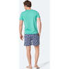 Men's Short Sleeve Rash Vest, Spearmint Green - Rash Guards - 4