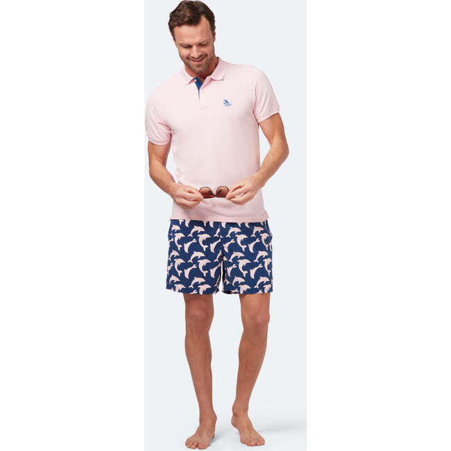 Men's Dolphin Swim Trunk, Deep Blue - Swim Trunks - 4