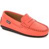 Penny Moccasins In Smooth Leather, Coral - Slip Ons - 2