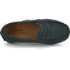 Penny Moccasins In Nubuck Leather, Blue - Slip Ons - 5