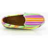 Plain Moccasins In Printed Leather, Multicolor - Slip Ons - 5