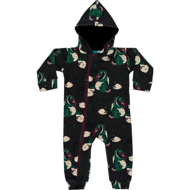 Hooded Onesie, Veggie Dragon - Onesies - 1