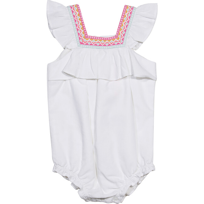 Daria Romper, White