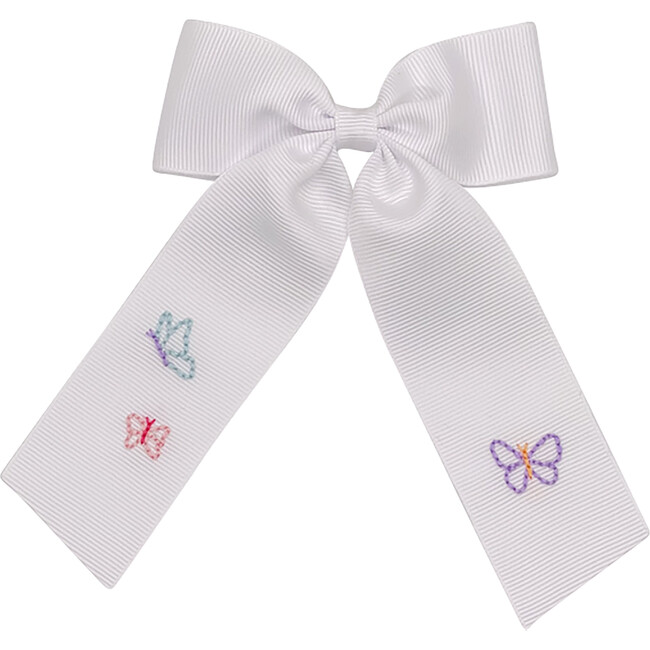 Butterfly Bow, White