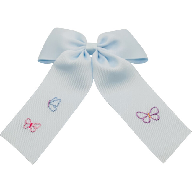 Butterfly Bow, Pale Blue