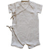 The Kimono Playsuit, Ecru - Rompers - 1 - thumbnail