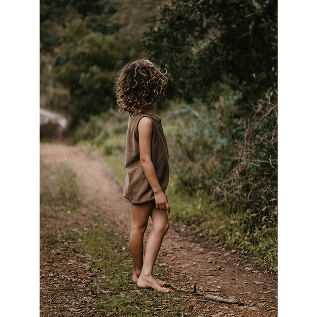 The Journey Romper, Walnut - Rompers - 3