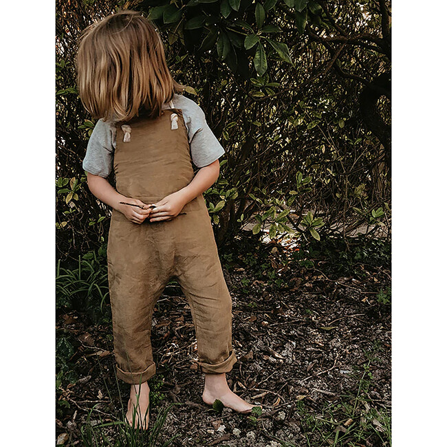 The Linen Overall, Camel - Overalls - 2