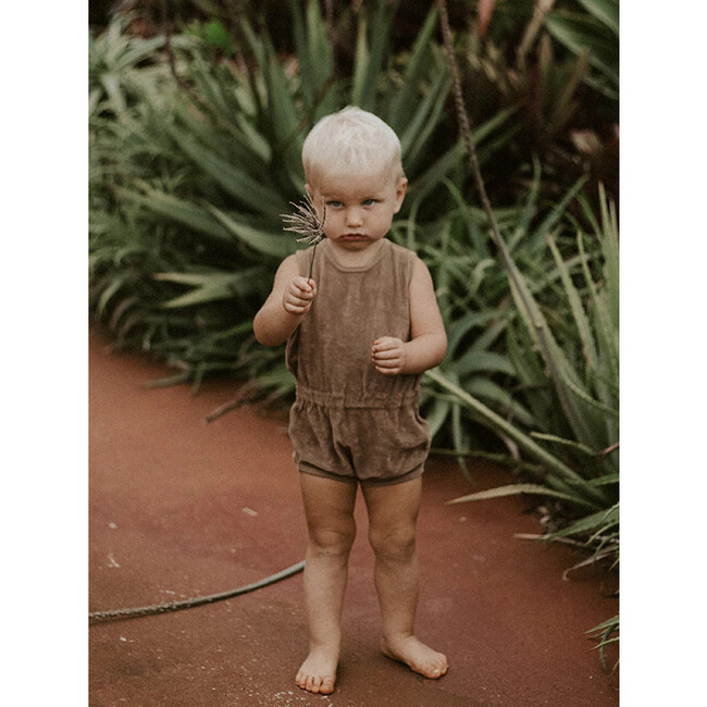 The Vintage Romper, Walnut - Rompers - 6
