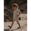The Kimono Playsuit, Ecru - Rompers - 4