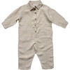 The Noor Jumpsuit, Oatmeal - Rompers - 1 - thumbnail