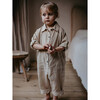 The Noor Jumpsuit, Oatmeal - Rompers - 2