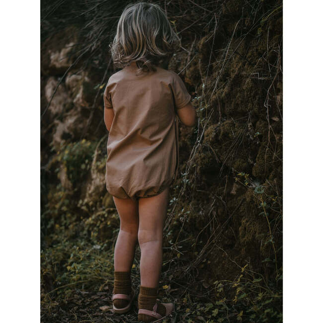 The Noa Bodysuit, Camel - Onesies - 3
