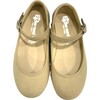 Linen Mary Jane Shoe, Beige - Dress Shoes - 1 - thumbnail