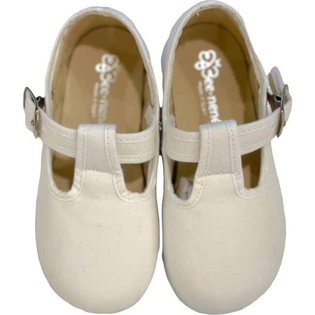 Canva T-Bar Shoe, White