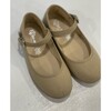 Linen Mary Jane Shoe, Beige - Dress Shoes - 2