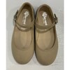 Linen Mary Jane Shoe, Beige - Dress Shoes - 3