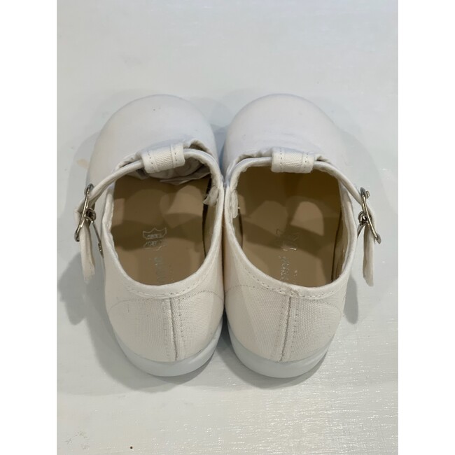 Canva T-Bar Shoe, White - Dress Shoes - 3